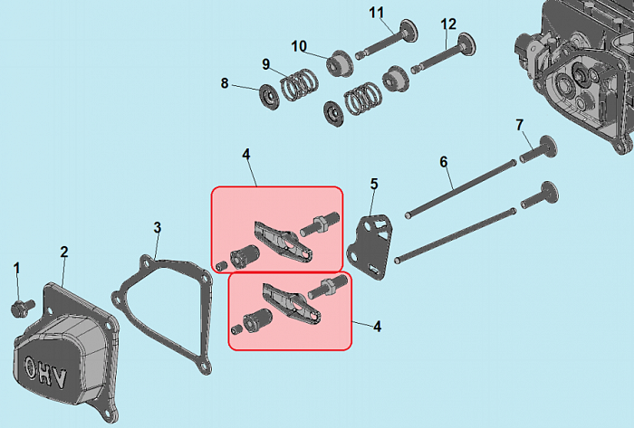 10 КЛАПАНА КУЛЬТИВАТОР CHAMPION ВC5602 после 2018 ГОДА