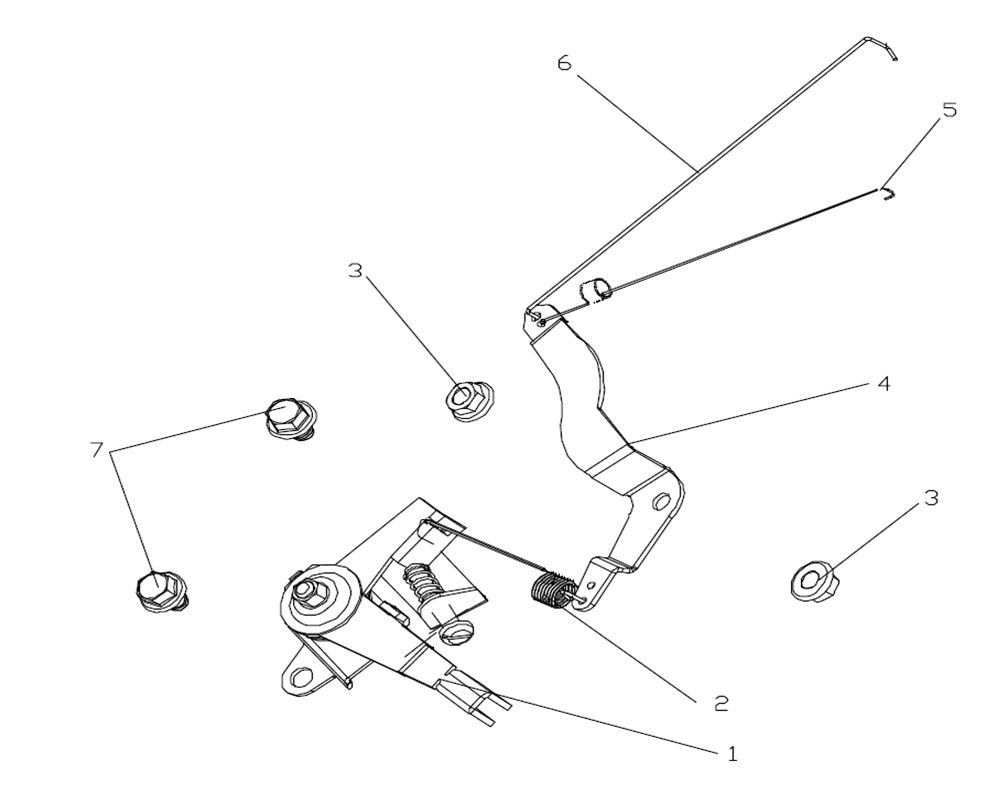 ЗАПЧАСТИ ДЛЯ ДВИГАТЕЛЯ БЕНЗИНОВОГО (РЕГУЛЯТОР ОБОРОТОВ)