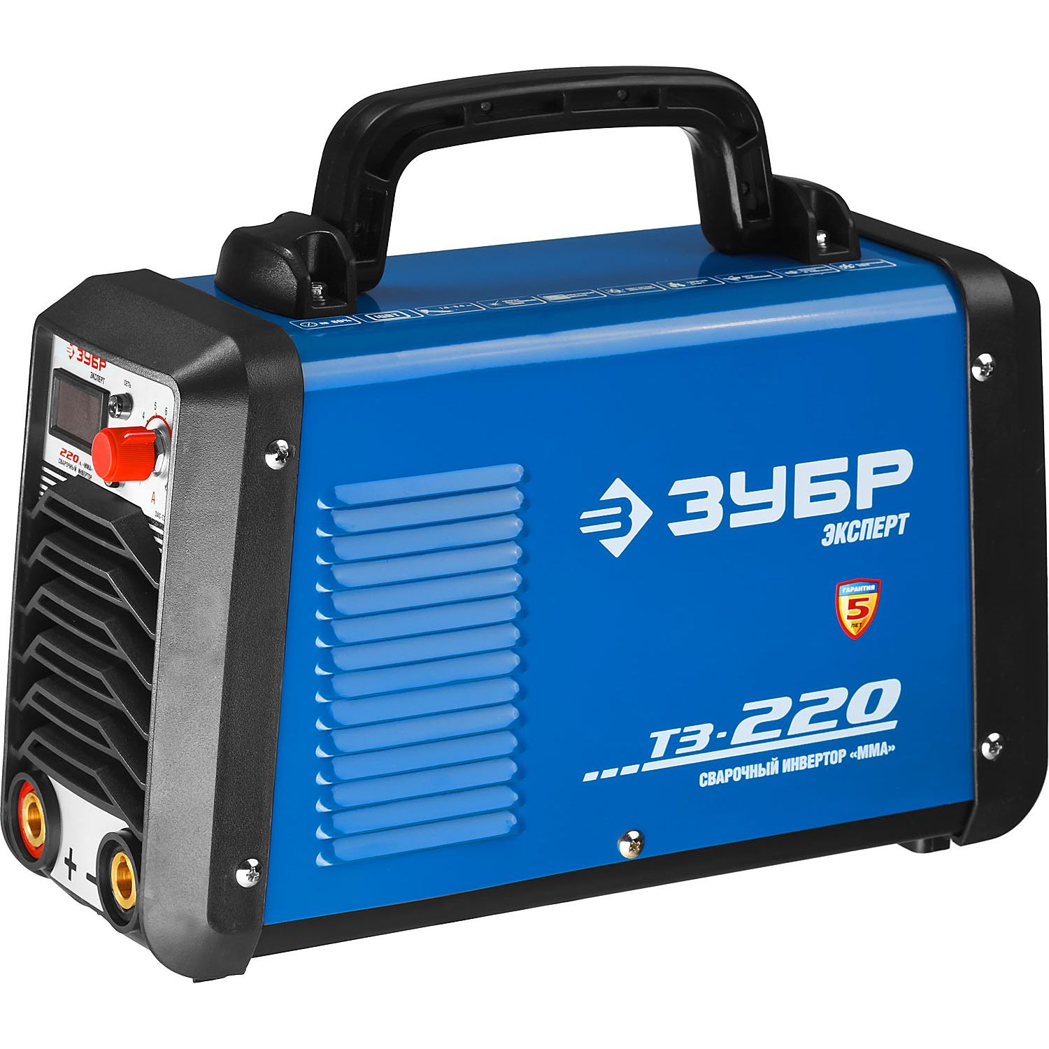 Сварочный инвертор с дисплеем, ММА ЗАС-Т3-220-Д
