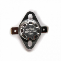 Термостат KSD303 16A, 180°С, биметаллический самовозвратный