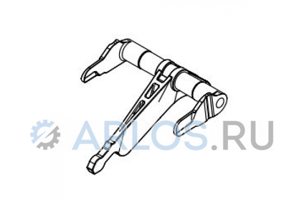Шарнир механизма выброса кофейного жмыха для кофемашины Philips Saeco 17000754